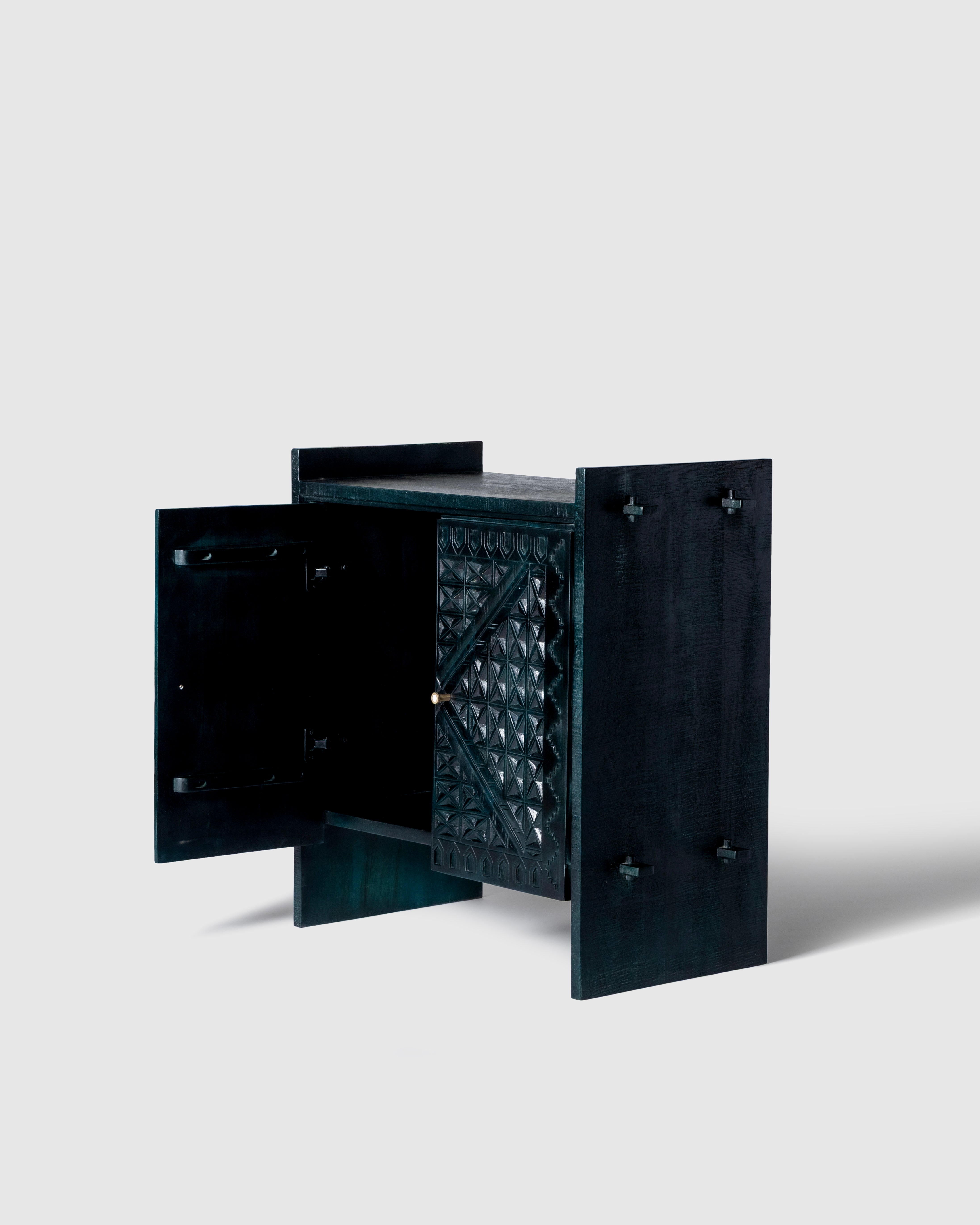 wooden bar cabinet